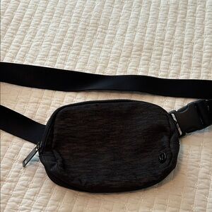 Lululemon Athletica Black Belt Bag